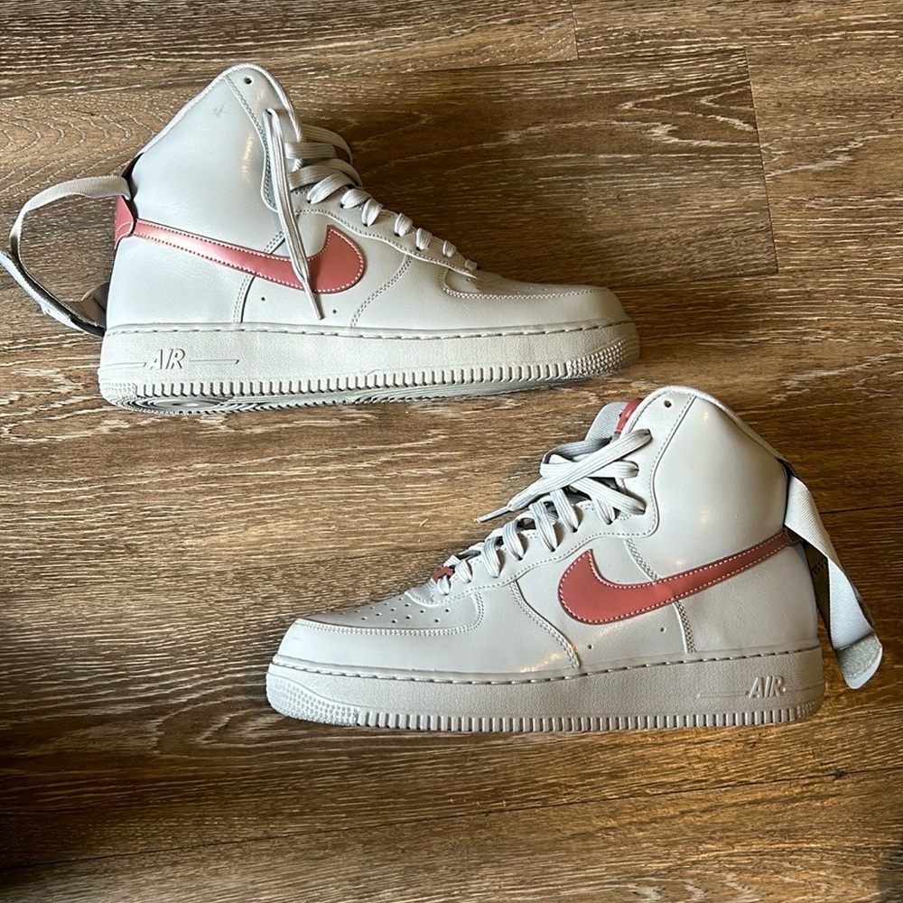 Nike air force 1 high pure platinum multi